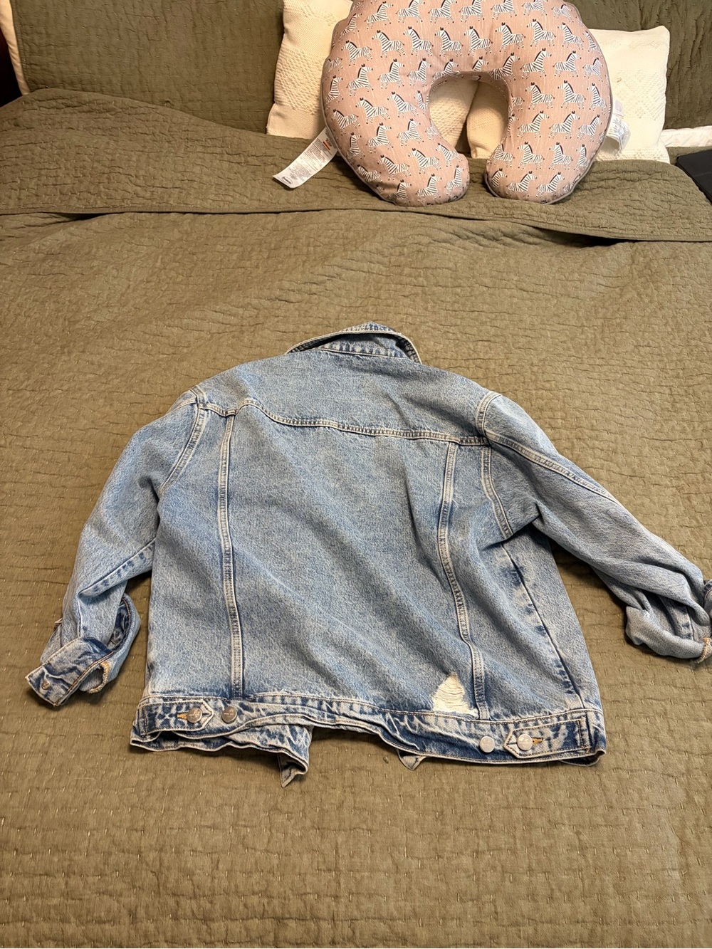 Anine Bing Blue Denim Jean Jacket - Picture 4 of 4